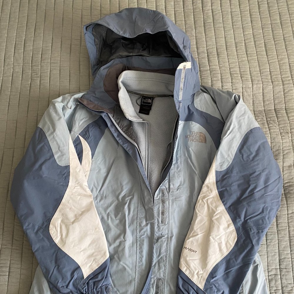 North Face 3 in 1 triclimate jacket